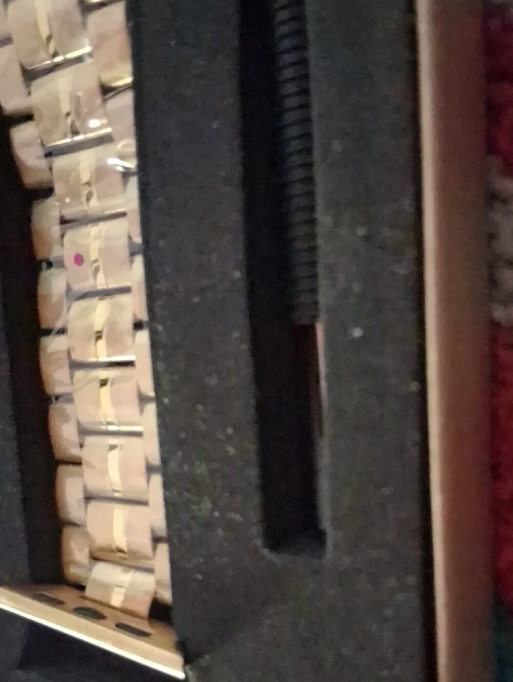 None gold stainless
